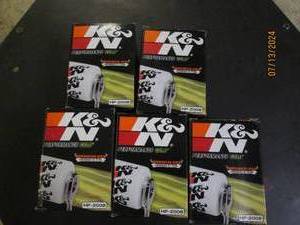 lot of 5 K&N HP_2008 oil filters...