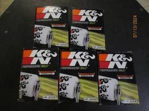 lot of 5 K&N HP_2008 oil filters...