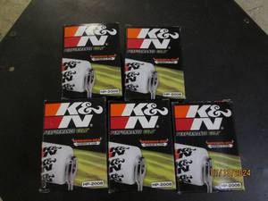 lot of 5 K&N HP_2008 oil filters...