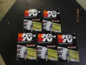 lot of 5 K&N HP_2008 oil filters...