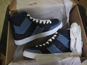 womens size 7 billy chevron high to...
