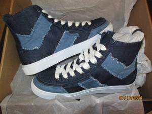 womens size 7 billy chevron high to...