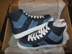 womens size 7 billy chevron high to...