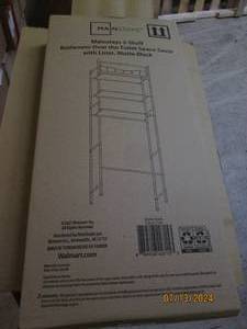 case of 3 mainstays 3-shelf bathroo...