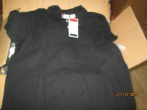 4 clique xxxl black 2 button shirts...