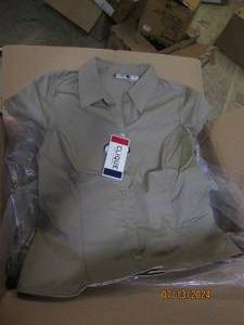 case of 20 womens button up clique ...