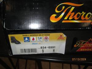 thorogood size 9 boots...