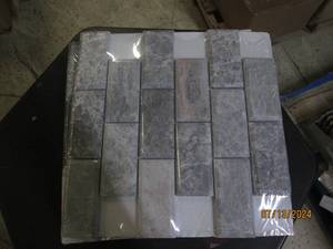 lot of 9 tundra grey beveled natura...