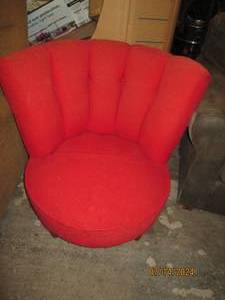 red chair...