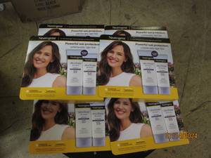 6 packages of neutrogena ultra shee...