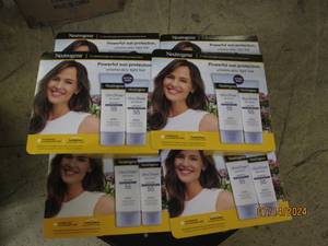 6 packages of neutrogena ultra shee...