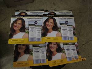 6 packages of neutrogena ultra shee...