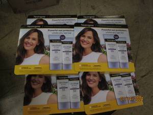 6 packages of neutrogena ultra shee...
