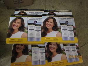6 packages of neutrogena ultra shee...