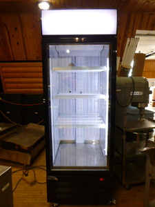 lot 3 image: JAE Cool Single Glass Door Freezer