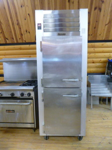lot 15 image: Traulsen Half-Door Reach-In Freezer