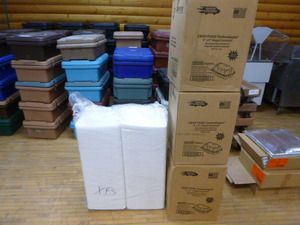 lot 53 image: Take-Out Containers and Food Trays