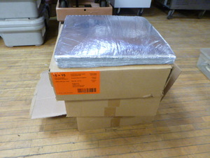 lot 55 image: 3 Cases of Plus 500 Foil Laminated Sandwich Wrappers