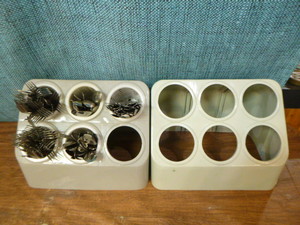 lot 58 image: Lot of Flatware and 2 Holders