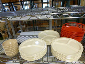 lot 88 image: Plates, Bowls, Baskets