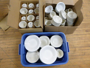lot 91 image: Assorted Bowls and Coffee Cups