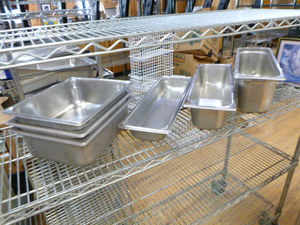 lot 116 image: Steam Table Pans