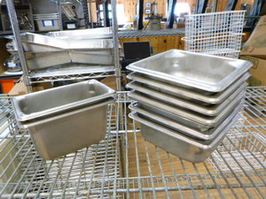 lot 118 image: Steam Table Pans