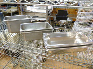 lot 119 image: Steam Table Pans