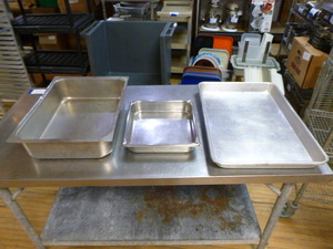 lot 120 image: Mixed Stainless Pan