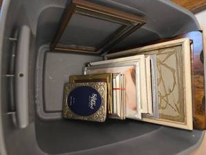 lot 50A image: PICTURE FRAMES AND STANDS
