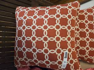 lot 55A image: THROW PILLOWS