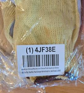 lot 13A image: NEW MISC PPE, HARD HATS FACE SHIELDS KEVLAR GLOVES RAIN BIBS