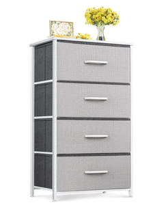 lot 317 image: ODK Dresser for Bedroom with 4 Storage Drawers