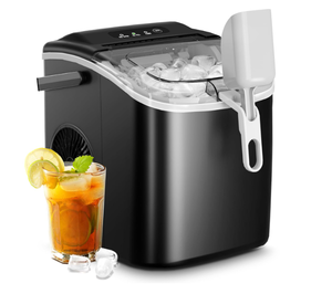 lot 333 image: AGLUCKY Ice Makers Countertop, Portable Ice Maker Machine with Handle