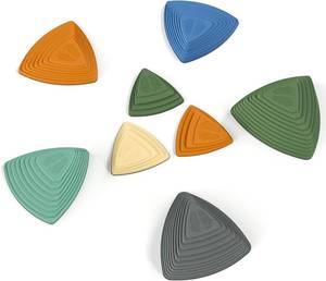 lot 121 image: Gentle Monster Stepping Stones for Kids 11 PCS Toddler Toys