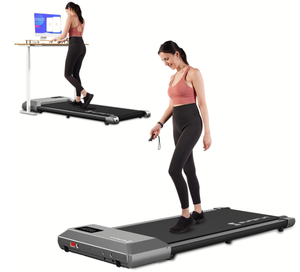 lot 55 image: SupeRun Walking Pad Treadmill, 2.5 HP Under Desk Treadmill for Home