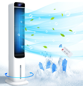 lot 60 image: LifePlus Evaporative Air Cooler Tower Fan Portable Air Conditioners Indoor 3-in-1 Humidifier