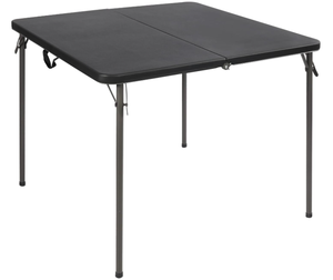 lot 136 image: REDCAMP Square Folding Card Table with Resin Top