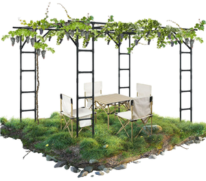 lot 139 image: Bukliyn Large Outdoor Garden Arch Trellis