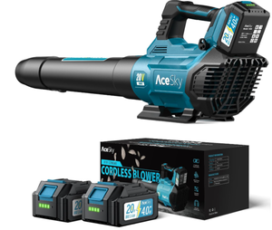 lot 236 image: Ace Sky Leaf Blower Cordless, 580CFM160MPH & 3 Speed Levels