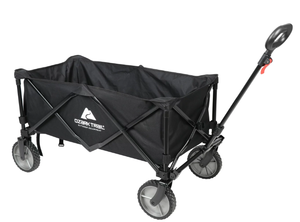 lot 252 image: Ozark Trail Multi-Purpose Big Bucket Cart, Black Wagon
