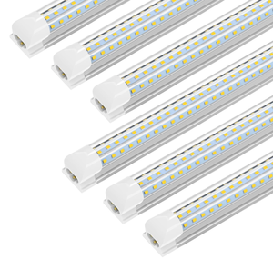 lot 258 image: 6PCS CNSUNWAY 4FT LED Shop Light, 48W 6300LM 6500K Super Bright
