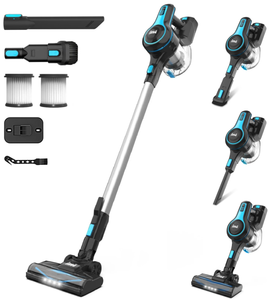 lot 280 image: INSE Cordless Vacuum Cleaner, 6 in 1 Powerful Suction Lightweight Stick Vacuum with 2200mAh Rechargeable Battery
