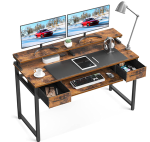 lot 291 image: ODK Computer Desk with Keyboard Tray and Drawers