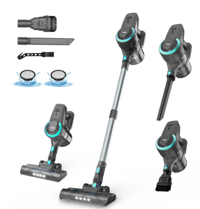 lot 405 image: INSE N370 Cordless Vacuum Cleaner, 6 in 1 Ultra-Lightweight Stick Vacuum