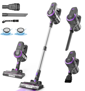 lot 408 image: INSE N370 Cordless Vacuum Cleaner, 6 in 1 Ultra-Lightweight Stick Vacuum