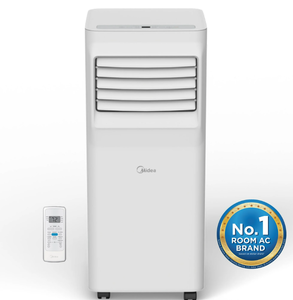 lot 456 image: Midea 5,000 BTU (8,000 ASHRAE) 115V Portable Air Conditioner with Comfort Sense Remote