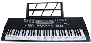 lot 461 image: Multifunctional Beginner Keyboard Piano Electronic Organ Double Horn Music Piano