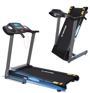 lot 478 image: MaxKare 2.5 HP Folding Treadmill with 12 Levels Auto Incline 8.5 mph Speed 15 Preset Program