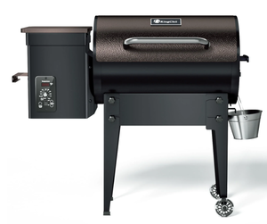 lot 495 image: KingChii 456 sq. in Wood Pellet Smoker & Grill BBQ with Auto Temperature Control